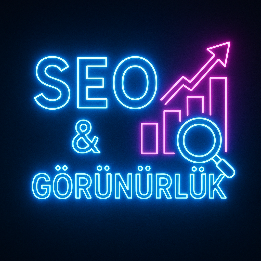 SEO & Görünürlük — teknik SEO, hız optimizasyonu ve raporlama